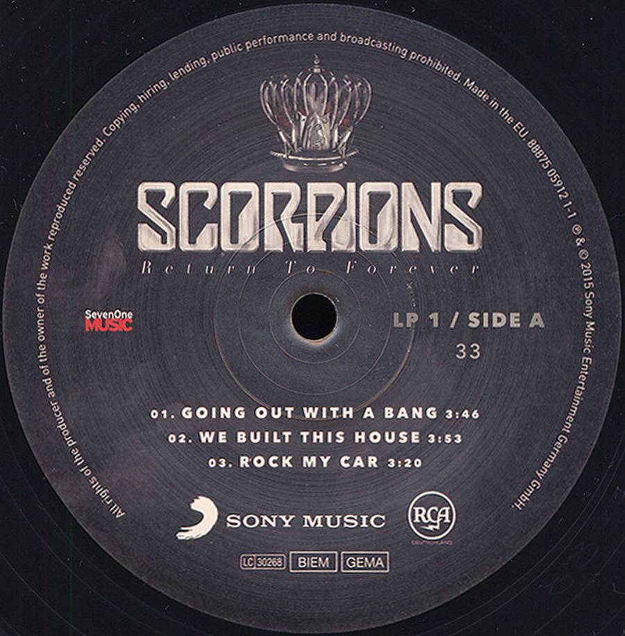 Scorpions – Return To Forever (2LP)